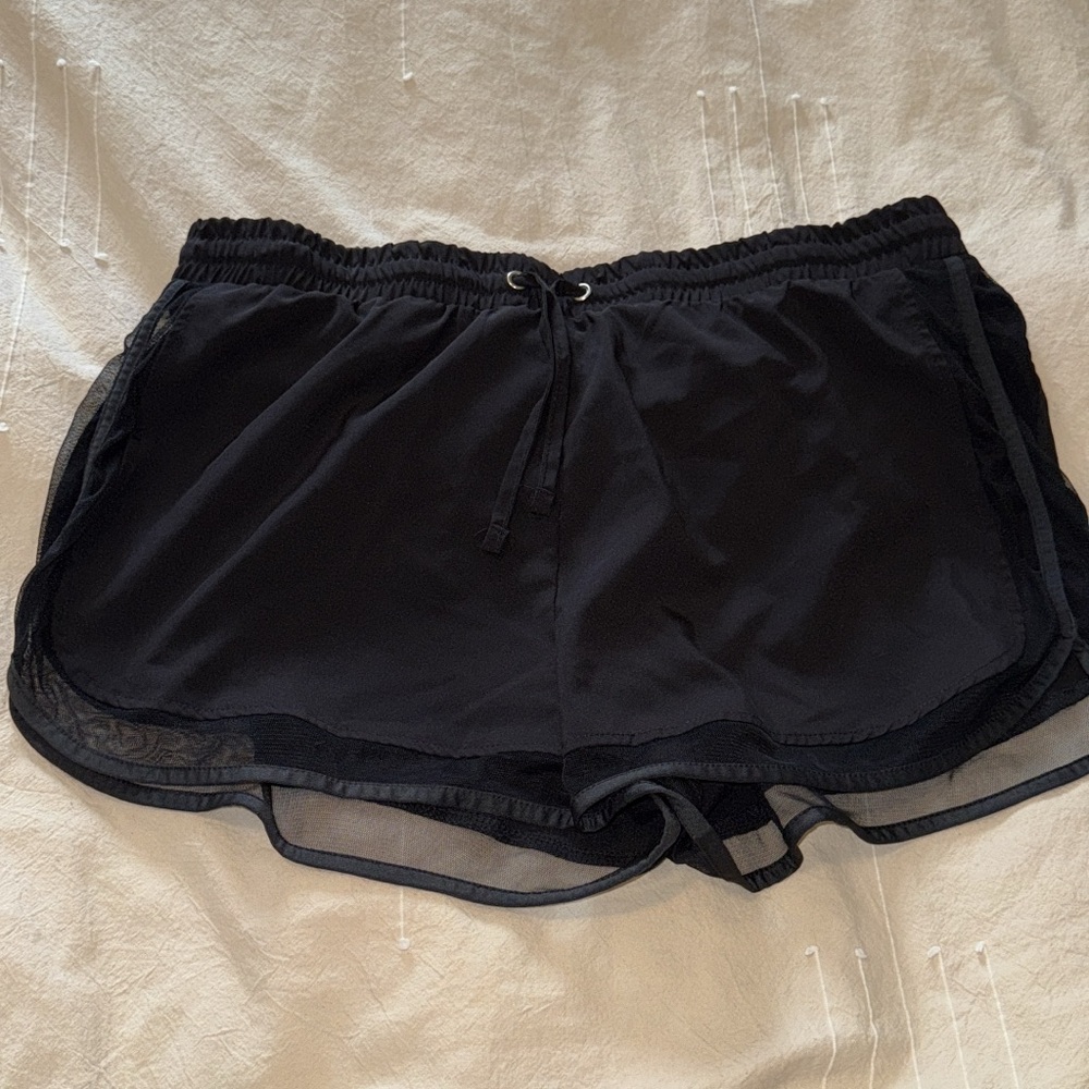 Black Women's Swim Suit Cover up Shorts